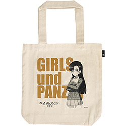 ガールズ＆パンツァー×ROOTOTE トートバッグ 西 絹代
