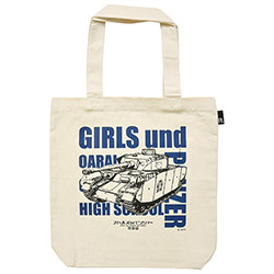 ガールズ＆パンツァー×ROOTOTE トートバッグ 大洗女子学園
