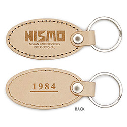 NISMO(1984)ロゴ 国産レザーキーホルダー