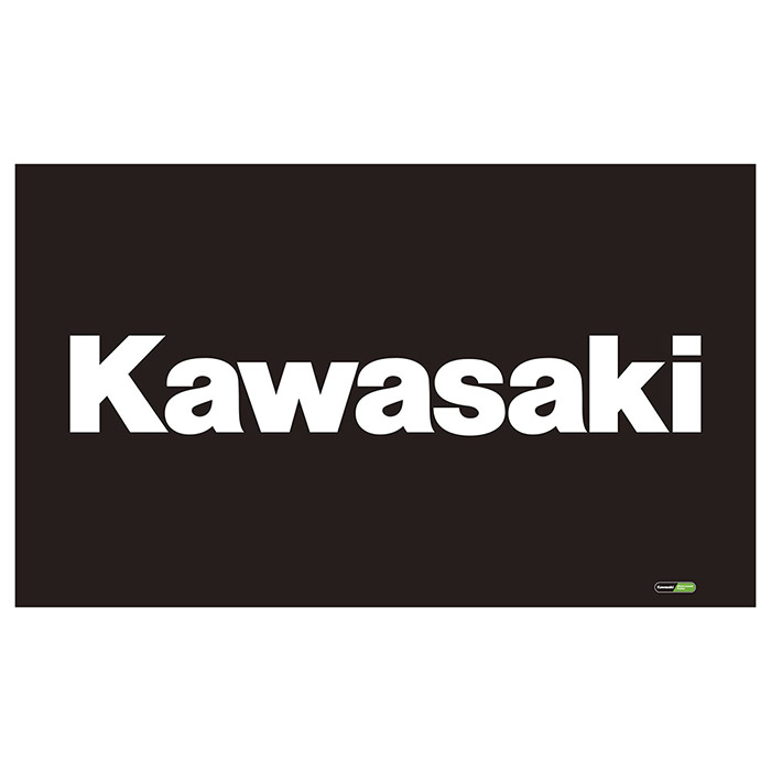 Kawasaki タンクエンブレム 特大フラッグ